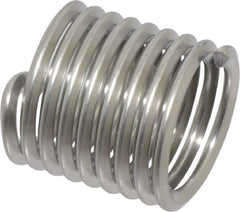 Recoil - 5/8-11 UNC, 0.938" OAL, Free Running Helical Insert - 8-1/2 Free Coils, Tanged, Stainless Steel, 1-1/2D Insert Length - Exact Tool & Supply