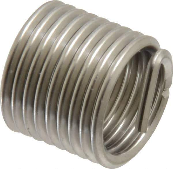 Recoil - M11x1.50 Metric Coarse, 16-1/2" OAL, Free Running Helical Insert - Tanged, Stainless Steel, 1-1/2D Insert Length - Exact Tool & Supply
