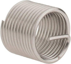 Recoil - M14x1.25 Metric Fine, 3/4" OAL, Free Running Helical Insert - Tanged, Stainless Steel - Exact Tool & Supply