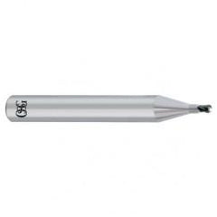 0.5mm0.3mm x  x 4mm x  2Fl CBN Ball OSG EXOCARB® mAX-CBN End Mill-Center Cutting - Exact Tool & Supply