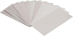 Precision Brand - 12 Piece, 0.001 to 0.015 Inch Thickness, Steel Shim Stock Sheet Assortment - 12 Inch Long x 6 Inch Wide - Exact Tool & Supply