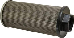 Flow Ezy Filters - 60 Mesh, 189 LPM, 50 GPM, 4.2" Diam, Female Suction Strainer without Bypass - 1-1/2 Port NPT, 9.8" Long - Exact Tool & Supply