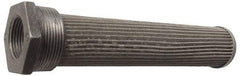Flow Ezy Filters - 100 Mesh, 378 LPM, 100 GPM, 4" Diam, Male/Female Tank Mounted Strainer - 4 x 3 Port NPT, 11.4" Long - Exact Tool & Supply