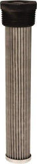 Flow Ezy Filters - 100 Mesh, 38 LPM, 10 GPM, 1.3" Diam, Male/Female Tank Mounted Strainer - 1 1/4 x 3/4 Port NPT, 8.1" Long - Exact Tool & Supply