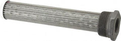 Flow Ezy Filters - 60 Mesh, 38 LPM, 10 GPM, 1.3" B Diam, Male/Female Tank Mounted Strainer - 1-1/4 x 3/4 Port NPT, 7" Long - Exact Tool & Supply