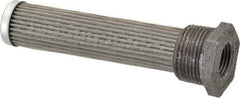 Flow Ezy Filters - 60 Mesh, 19 LPM, 5 GPM, 1" Diam, Male/Female Tank Mounted Strainer - 1 x 1/2 Port NPT, 5.4" Long - Exact Tool & Supply