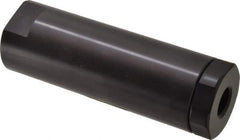 Flow Ezy Filters - 3/8 NPT Thread, 40 Micron, 1.6" Outside Diam, 4.9" Long, Stainless Steel Wire Cloth Media, Filter Assembly - Anodized Aluminum - Exact Tool & Supply