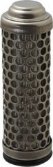 Flow Ezy Filters - 238 Micron, 1" Outside Diam, 3.4" Long, Stainless Steel Wire Cloth Media, Filter Element - 0.6" Inside Diam, Stainless Steel - Exact Tool & Supply