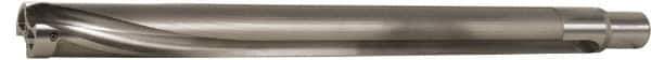 Kennametal - Series KSEM Plus, Head Connection FDS32, 10xD, 32mm Shank Diam, Drill Body - WD Toolholder, 449mm OAL, 391mm Drill Body Length, 330mm Flute Length, Whistle Notch Shank - Exact Tool & Supply