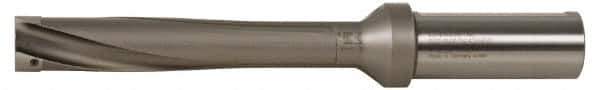Kennametal - Series KSEM Plus, Head Connection FDS36, 5xD, 38.1mm Shank Diam, Drill Body - SSF Toolholder, 339.25mm OAL, 9.61" Drill Body Length, 6.89" Flute Length, Whistle Notch Shank, Through Coolant - Exact Tool & Supply