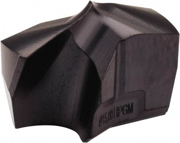 Kennametal - Series KSEM Plus, 15mm Diam Grade KC7315 140° Replaceable Drill Tip - Carbide, TiAlN Finish, A Seat Size - Exact Tool & Supply