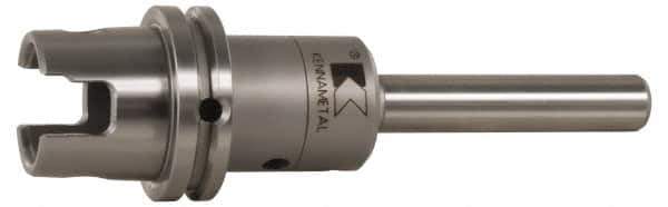 Kennametal - KM63XMZ Modular Connection, 12mm Hole Diam, Hydraulic Tool Holder/Chuck - 19.5mm Nose Diam, 170mm Projection, 36mm Clamp Depth, 15,000 RPM, Through Coolant - Exact Tool & Supply