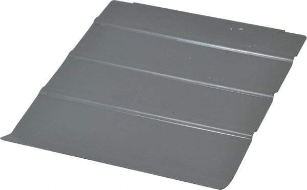 Vidmar - Tool Box Steel Drawer Divider - 4-1/4" Wide x 4-5/8" Deep x 5-1/4" High, Gray, For Vidmar Cabinets - Exact Tool & Supply
