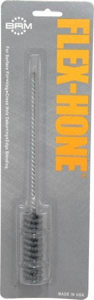 Brush Research Mfg. - 0.709" Bore Diam, 240 Grit, Silicon Carbide Flexible Hone - Extra Fine, 8" OAL - Exact Tool & Supply