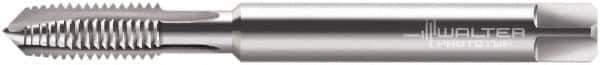 Walter-Prototyp - M5x0.80 Metric Coarse, 3 Flutes, Plug Chamfer, Bright Finish, Powdered Metal Spiral Point STI Tap - 0.2362" Shank Diam, 0.1929" Square Size, 4H Class of Fit, Series 20207 - Exact Tool & Supply