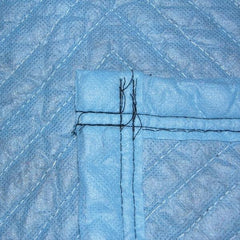 Vestil - 80" Long x 72" Wide Cotton Tarp & Dust Cover - Blue - Exact Tool & Supply