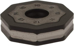 Seco - ONMU090520 MD16 Grade MP2500 Carbide Milling Insert - TiCN/Al2O3 Finish, 0.228" Thick, 0.866" Inscribed Circle - Exact Tool & Supply