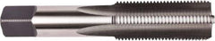 Union Butterfield - M18x2.50 Metric Coarse 6H 4 Flute Bright Finish High Speed Steel Straight Flute Standard Hand Tap - Bottoming, Right Hand Thread, 4-1/32" OAL, 1-13/16" Thread Length, D7 Limit, Oversize - Exact Tool & Supply