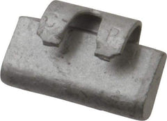 Bada - 0.5 oz Wheel Weight - Steel, For Use with Automotive & Light Trucks - Exact Tool & Supply