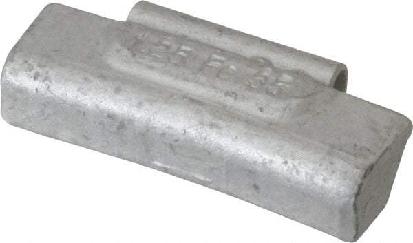 Bada - 1.25 oz Wheel Weight - Steel, For Use with Automotive & Light Trucks - Exact Tool & Supply