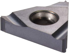 Iscar - 16IR Internal Right Hand 32 UN Laydown Threading Insert - Grade IC908, TiAlN Coated Carbide, 9.53mm Inscribed Circle - Exact Tool & Supply