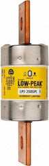 Cooper Bussmann - 300 VDC, 600 VAC, 250 Amp, Time Delay General Purpose Fuse - Bolt-on Mount, 7-1/8" OAL, 100 at DC, 300 at AC (RMS) kA Rating, 2" Diam - Exact Tool & Supply