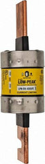 Cooper Bussmann - 250 VAC/VDC, 400 Amp, Time Delay General Purpose Fuse - Bolt-on Mount, 8-5/8" OAL, 100 at DC, 300 at AC (RMS) kA Rating, 2-3/8" Diam - Exact Tool & Supply