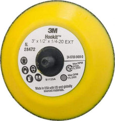 3M - Disc Backing Pad - 15,000 RPM - Exact Tool & Supply