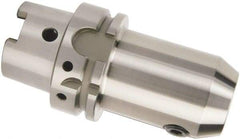 Accupro - HSK63A Taper Shank 3/4" Hole End Mill Holder/Adapter - 1-3/4" Nose Diam, 4-1/2" Projection - Exact Tool & Supply