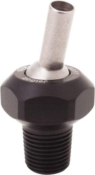 QPM Products - 3/16" Hose Inside Diam, Coolant Hose Nozzle - NPT, for Use with CNC Lathes - Exact Tool & Supply