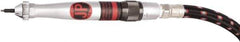 PRO-SOURCE - 13,500 BPM, 90 psi, 0.25" Inlet, 1/4 NPT Inlet, Air Engraving Pen - 102" Long Hose, 2,600 mm Long Hose, 620 kPa Air Pressure, 6.2 bar Air Pressure, Includes Scribe and Engraving Chisel Tool Kit - Exact Tool & Supply