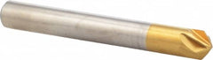 M.A. Ford - 1/4" Head Diam, 1/4" Shank Diam, 6 Flute 100° High Speed Steel Countersink - Exact Tool & Supply