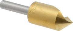 M.A. Ford - 5/8" Head Diam, 1/4" Shank Diam, 1 Flute 82° High Speed Steel Countersink - Exact Tool & Supply