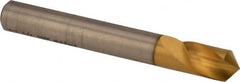 M.A. Ford - 1/4" Head Diam, 1/4" Shank Diam, 1 Flute 100° High Speed Steel Countersink - Exact Tool & Supply