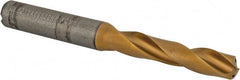 Kennametal - 8.5mm 135° Spiral Flute Solid Carbide Screw Machine Drill Bit - Exact Tool & Supply
