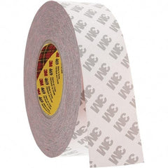 3M - 60 Yd Acrylic Adhesive Double Sided Tape - 5.5 mil Thick, Paper Liner - Exact Tool & Supply