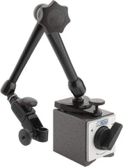 Noga - 60mm Long x 1-31/32" Wide Magnetic Indicator Base with On/Off Switch - 80 Kg Magnetic Pull - Exact Tool & Supply