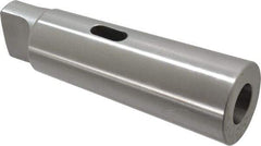 Accupro - MT4 Inside Morse Taper, MT6 Outside Morse Taper, Standard Reducing Sleeve - Soft with Hardened Tang, 3/8" Projection, 8-9/16" OAL - Exact Tool & Supply