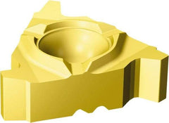 Sandvik Coromant - 266 Internal Right Hand Trapez Laydown Threading Insert - Grade 1135, TiCrAlN+TiN Coated Carbide, 9.53mm Inscribed Circle - Exact Tool & Supply