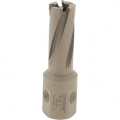 Hougen - 9/16" Diam x 1" Deep Carbide-Tipped Annular Cutter - Exact Tool & Supply
