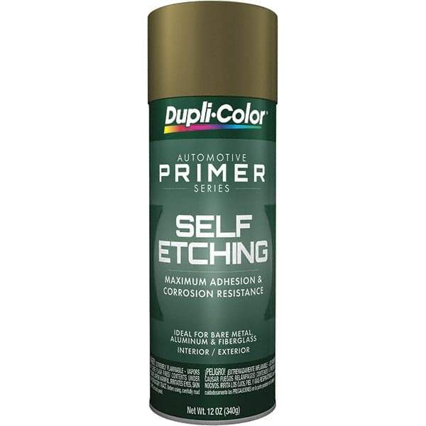 Dupli-Color - 12 oz Green Primer - 14 Sq Ft/Gal, Direct to Metal, Spray - Exact Tool & Supply