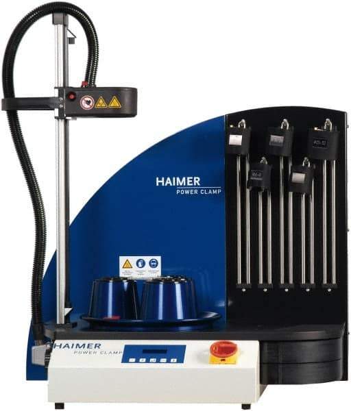 HAIMER - Shrink-Fit Machines Type: Power Clamp Compatible Tool Material: Carbide & High Speed Steel - Exact Tool & Supply
