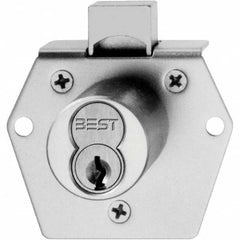 Best - Cabinet Components & Accessories Type: Cabinet Lock For Use With: All Cabinets - Exact Tool & Supply