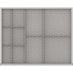 LISTA - 10-Compartment Drawer Divider Layout for 3.15" High Drawers - Exact Tool & Supply