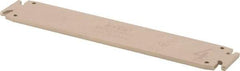 Iscar - 1.38" Blade Height, 0.134" Blade Width, 7.087" OAL, Neutral Cut, Double End Indexable Cut-Off Blade - TGSU Blade, Tang-GripIQ Series - Exact Tool & Supply