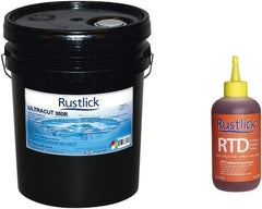 Rustlick - Ultracut 380R, 5 Gal Pail Cutting & Grinding Fluid - Semisynthetic - Exact Tool & Supply