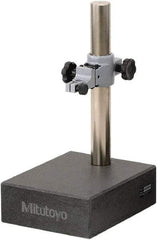 Mitutoyo - Granite (Base), Stand with Surface Plate - 400mm High, 250mm Base Length x 200mm Base Width x 80mm Base Height, Includes Holder - Exact Tool & Supply
