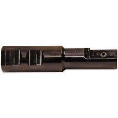 Emuge - 25mm Cut Diam, 50mm Max Hole Depth, 25mm Shank Diam, Internal Indexable Thread Mill - Insert Style GF6031, 15mm Insert Size, 2 Inserts, Toolholder Style GZ30, 106mm OAL - Exact Tool & Supply