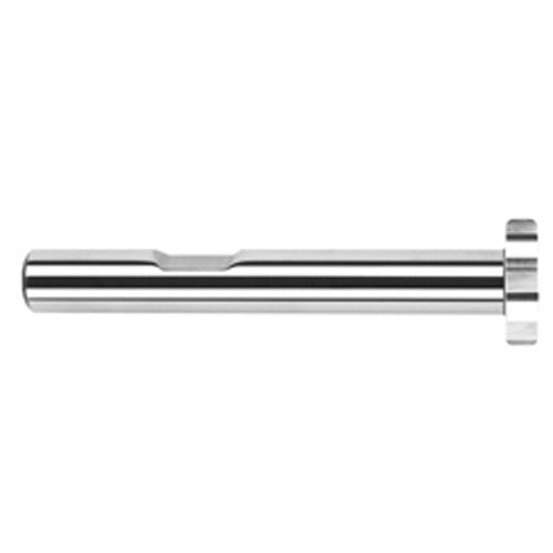 1.0000″ (1″) Cutter Diameter × 0.0100″ Radius × 0.3750″ (3/8″) Width Carbide Corner Radius Large Diameter Standard Keyseat Cutter, 12 Flutes - Exact Tool & Supply