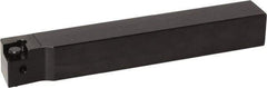 Kyocera - ACLC, Left Hand Cut, 95° Lead Angle, 1/2" Shank Height x 1/2" Shank Width, Neutral Rake Indexable Turning Toolholder - 120.65mm OAL, CC.. 325.. Insert Compatibility, Series ACLC - Exact Tool & Supply